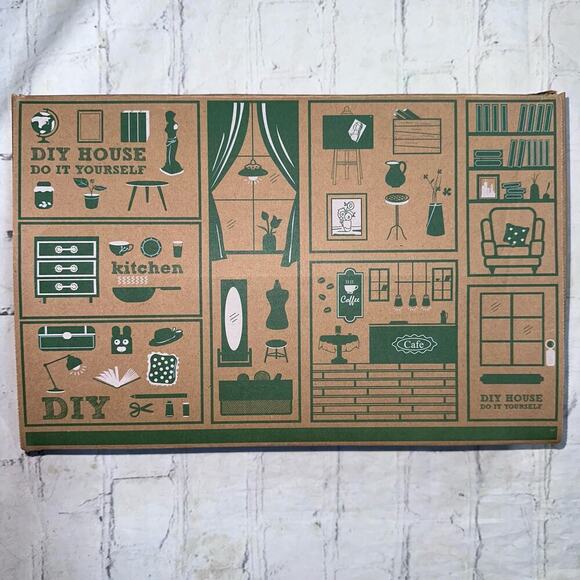 NIB Hands Craft DIY Miniature House Cathy’s Flower House Building Kit - Picture 6 of 6